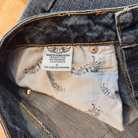 HINT Jeans - Distressed Stretch Denim - Size 9 - Picture 4 of 6